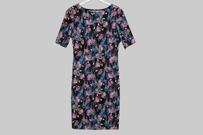 Joe Browns Blooms & Butterflies Midi Dress UK 10 EU 38