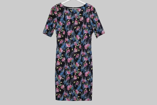 Joe Browns Blooms & Butterflies Midi Dress UK 10 EU 38