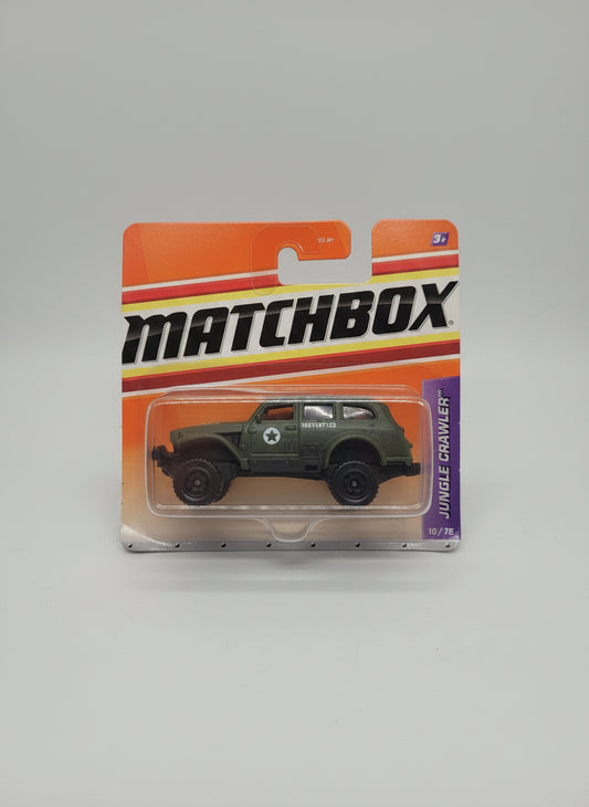 Matchbox Jungle Crawler Green Truck 10/75