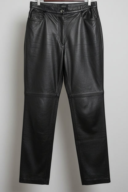 Brax Feel Good Leather Ladies Trousers SIZE 12R USED VGC