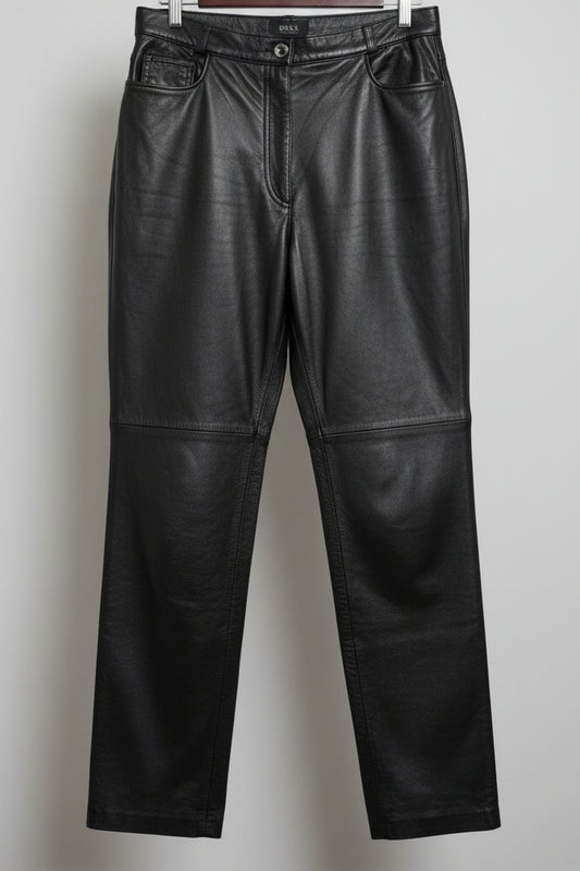Brax Feel Good Leather Ladies Trousers SIZE 12R USED VGC