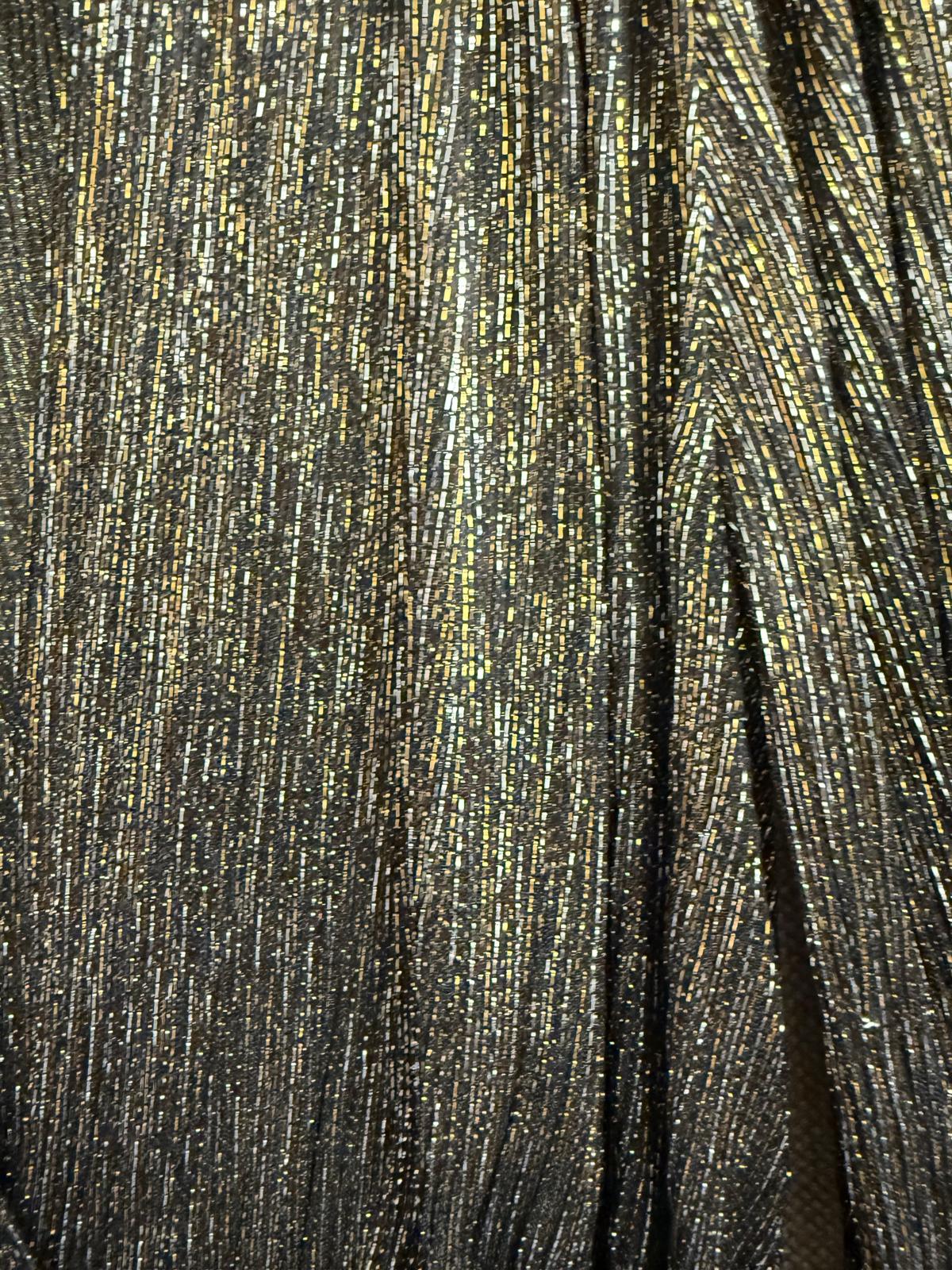 Maje Glittery Party Dress UK 8 EU 36 Sparkly Ruched Gathered Festive