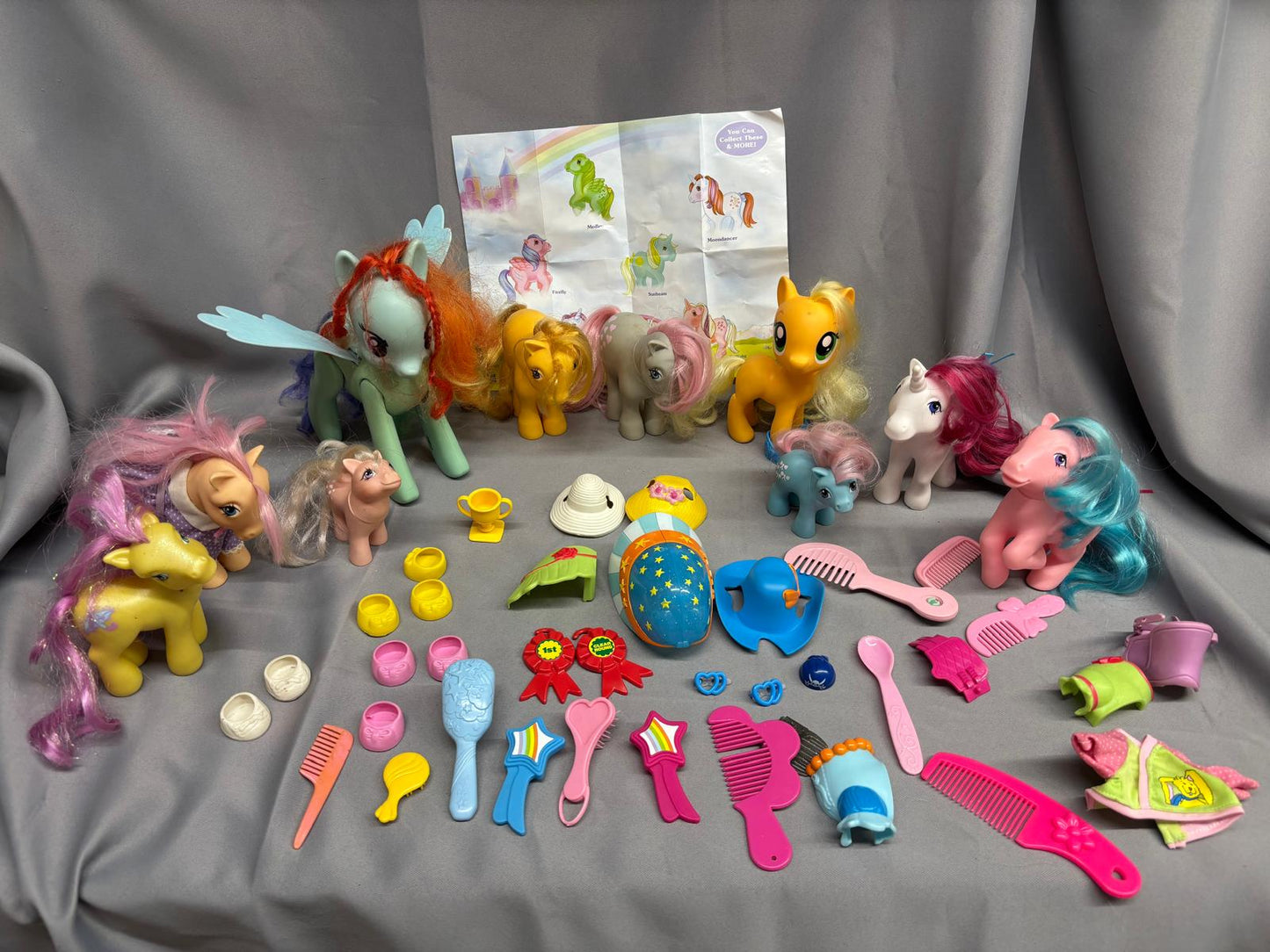 Vintage Job-Lot My Little Pony Bundle Toys Clothing Accessories