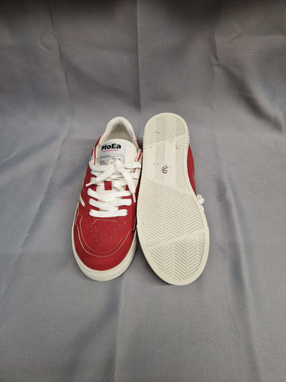 Mother Earth MoEa Red & Pink Gen9 Trainers UK 6 EU 39 Lace-Up Sneakers - GOOD USED CONDITION
