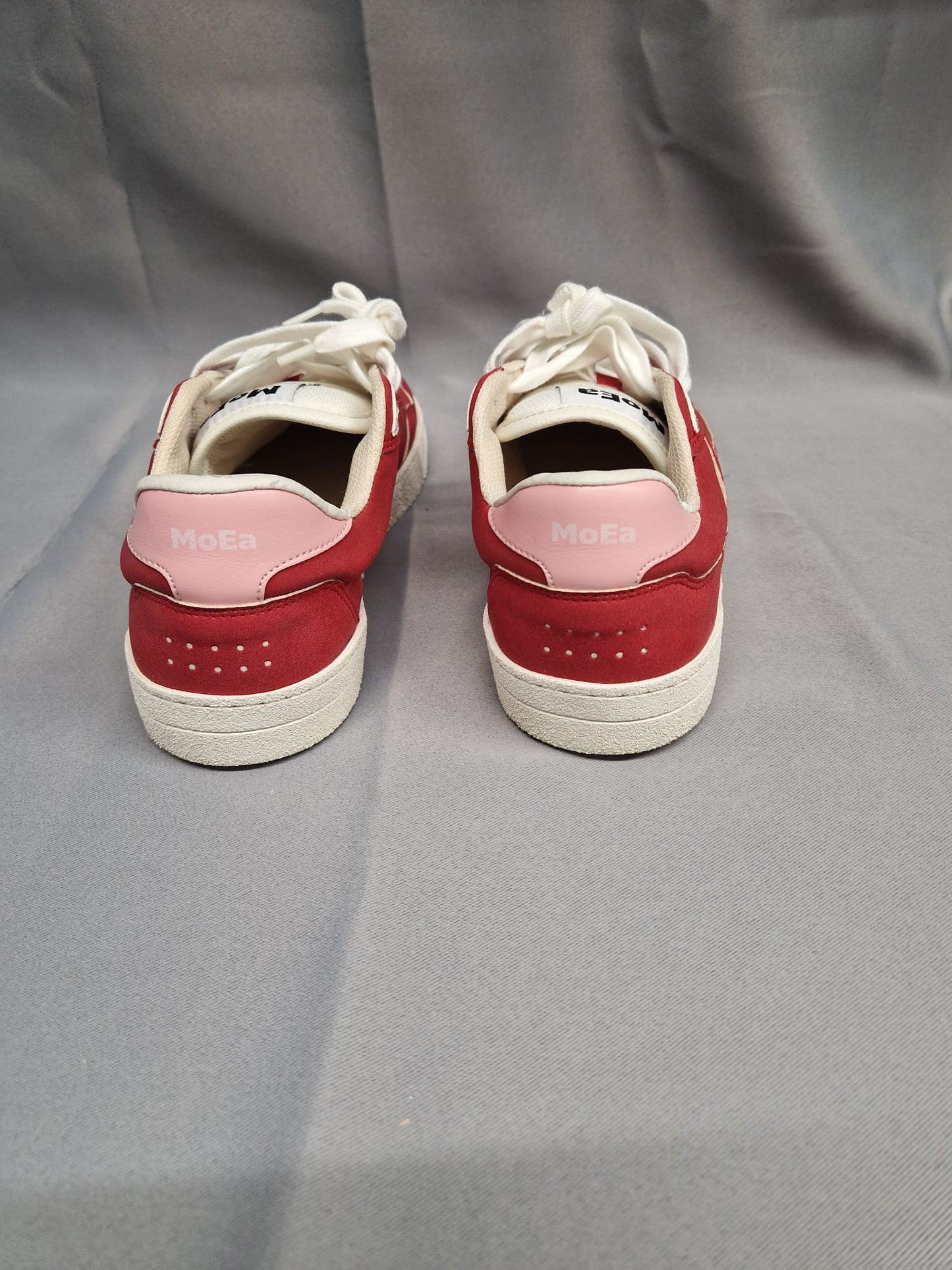 Mother Earth MoEa Red & Pink Gen9 Trainers UK 6 EU 39 Lace-Up Sneakers - GOOD USED CONDITION