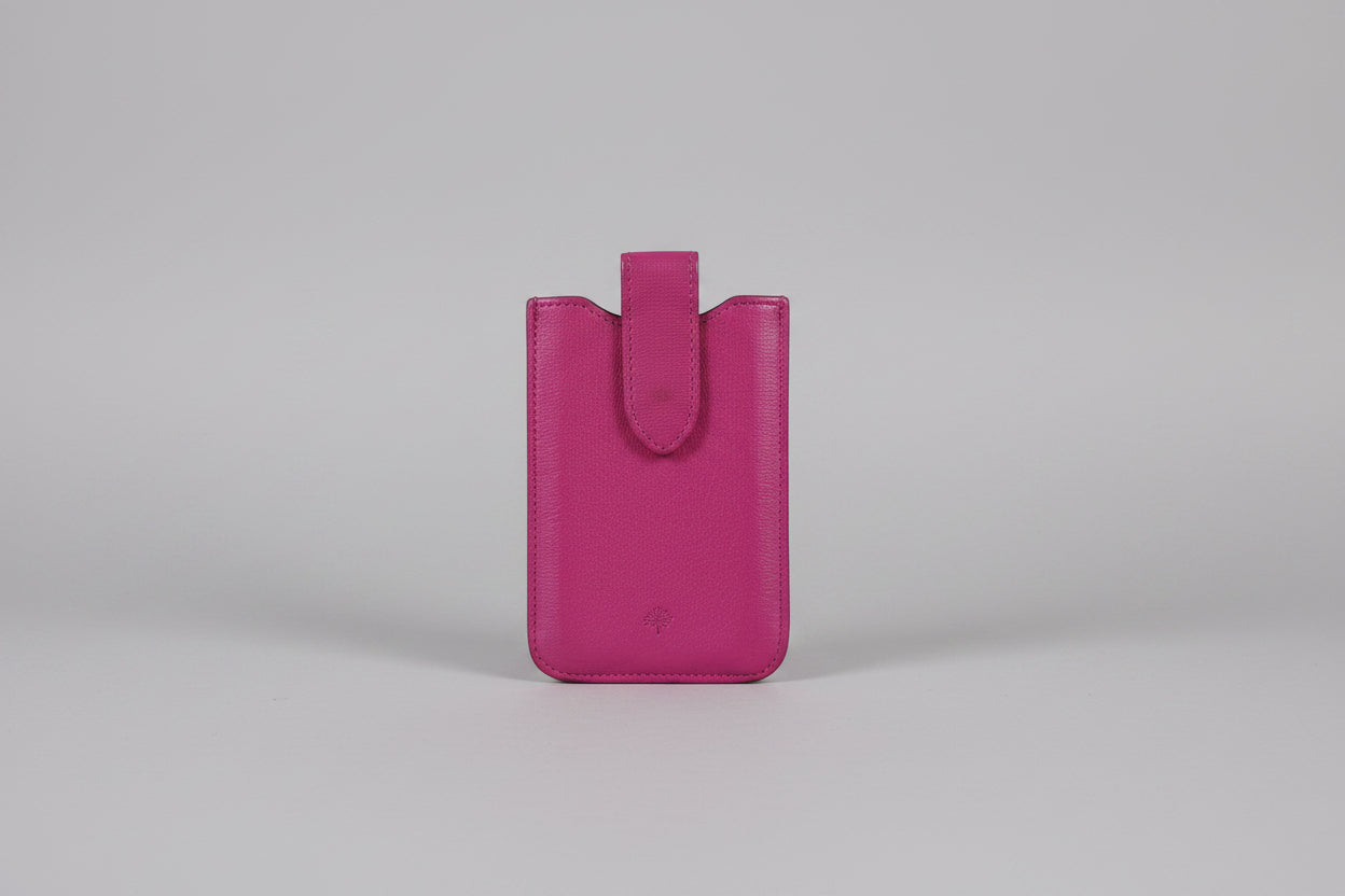 Mulberry Hot Fuchsia Pink I-Phone Case Holder - Good Used Condition