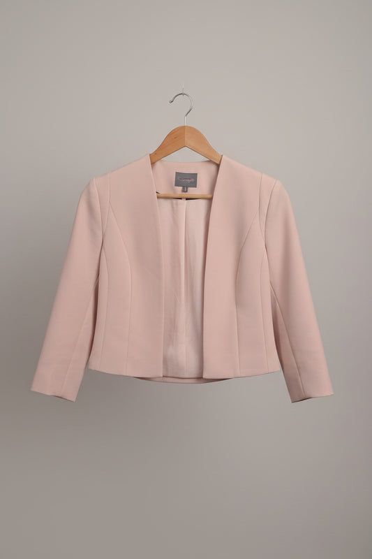 Phase Eight Blush Pink 3/4 Sleeve Special Occasion Jacket Blazer UK 10 EU 38