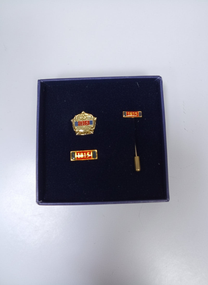 Battle of Waterloo commemorative lapel pins