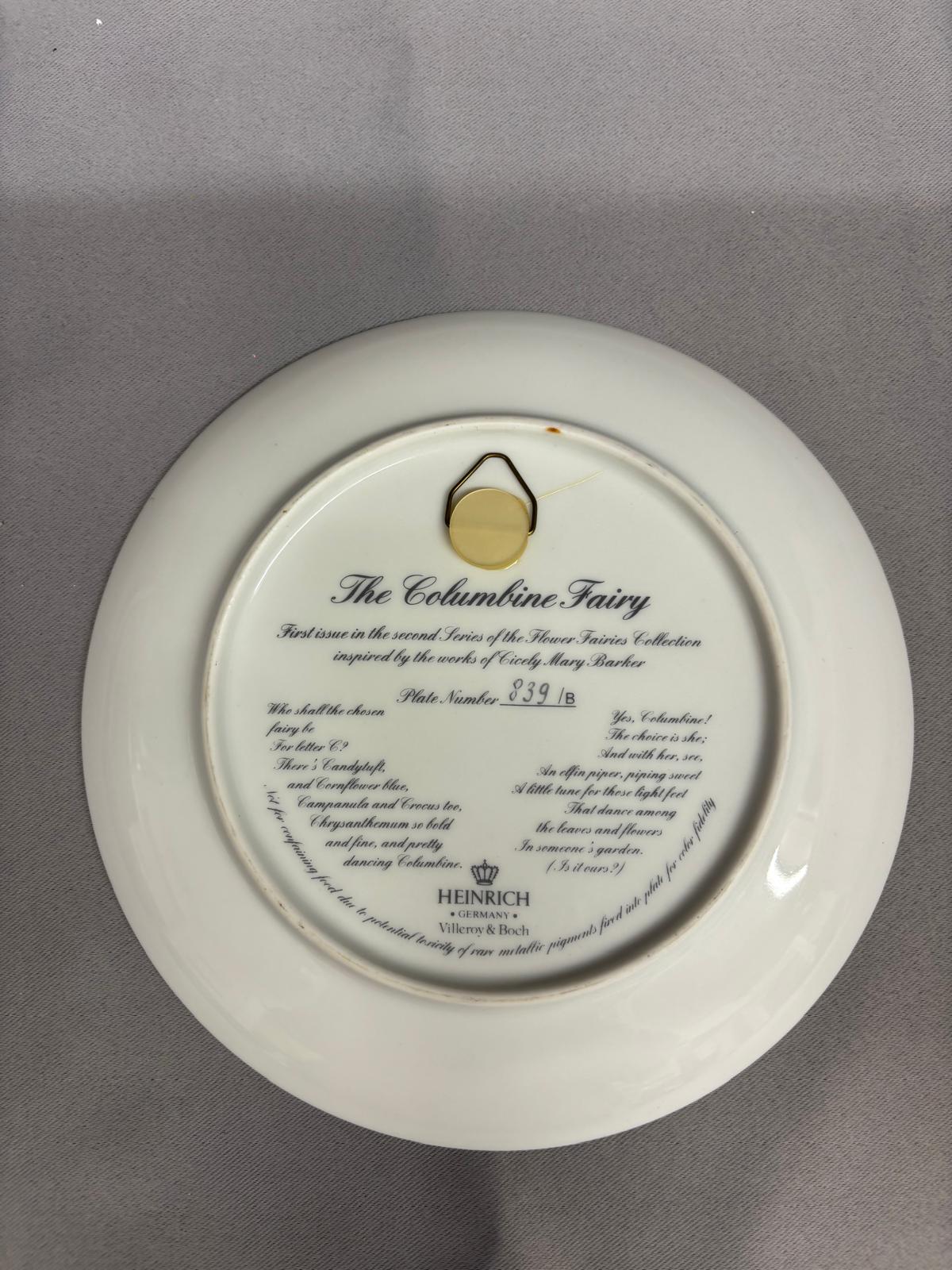 HEINRICH Germany - Vileroy & Boch - Job-Lot Bundle 8 x Fairy Plates - Limited Edition
