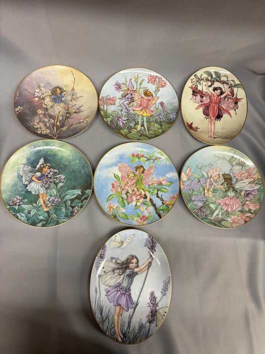 HEINRICH Germany - Vileroy & Boch - Job-Lot Bundle 8 x Fairy Plates - Limited Edition