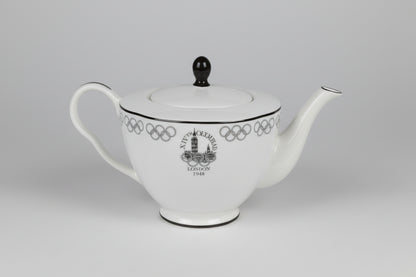 wedgewood bone china commerative Olympic 1948  tea pot
