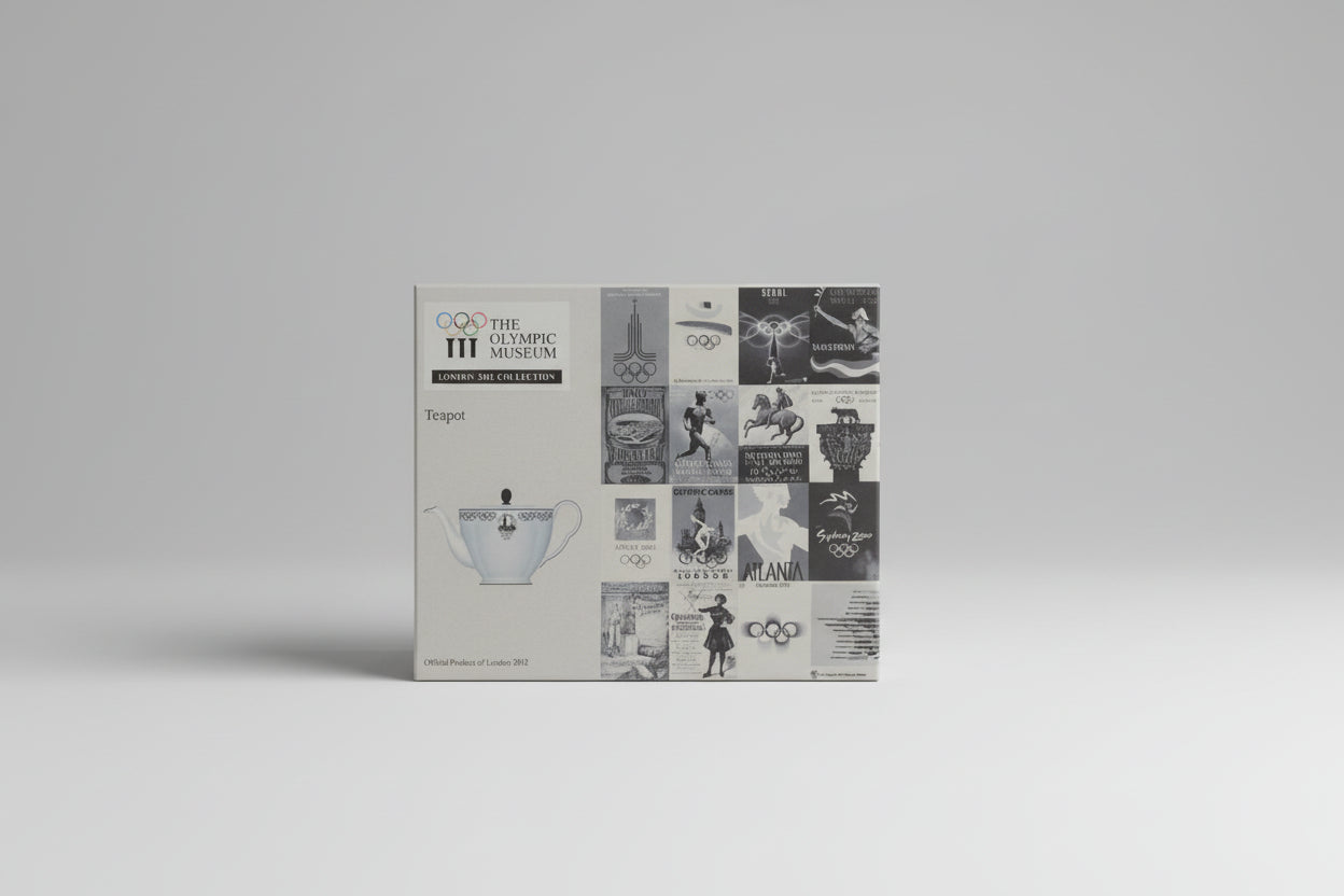 wedgewood bone china commerative Olympic 1948  tea pot