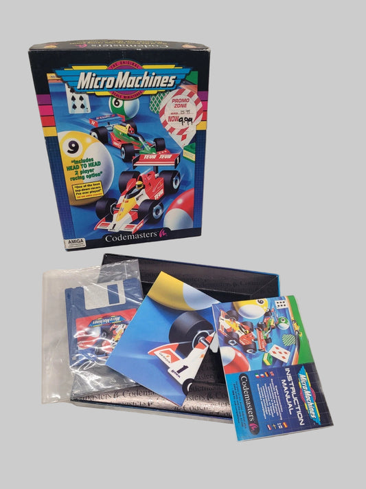 Micro Machines - SEGA Master System - The Game World - Amiga Boxed - UNTESTED