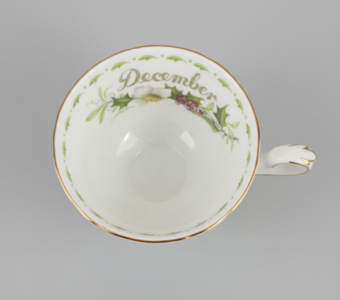 Royal Albert Flower Of The Month December Christmas Rose set