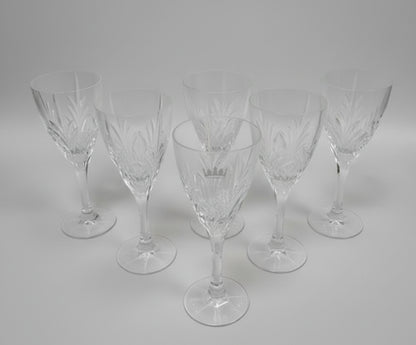 Royal Doulton - Finest Crystal - 6 X Goblets - Boxed