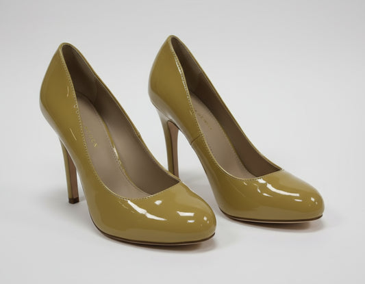 Ladies KG Kurt Geiger deep tan Stilettos Size 4/37