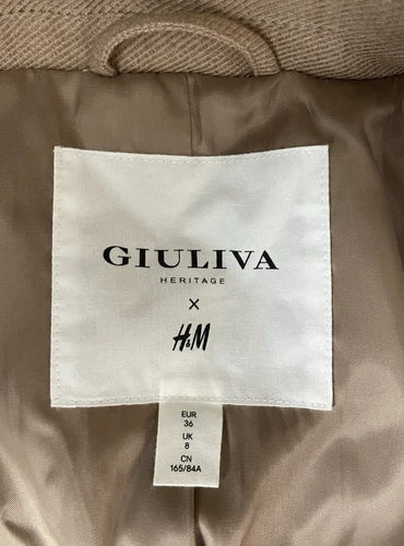 Giuliva Heritage x H&M blazer jacket brown