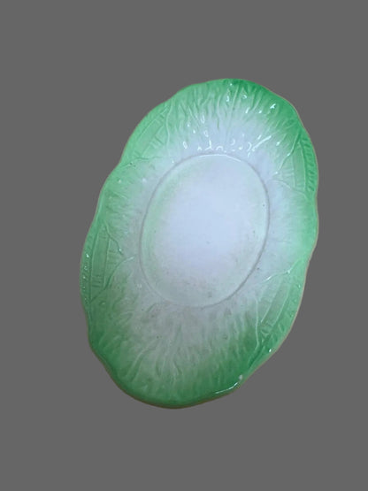 Vintage Beswick cabbage leaf sauce boat