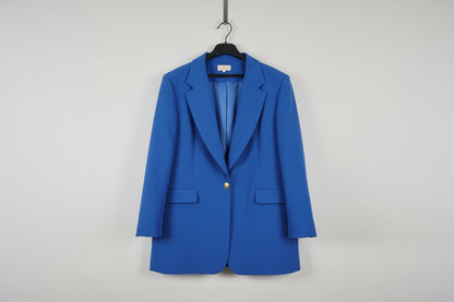 New House Of Bruar Blue Trousers Suit Set Large  / Extra Large Blazer Set
