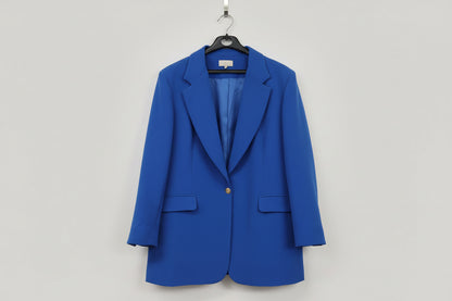 New House Of Bruar Blue Trousers Suit Set Large  / Extra Large Blazer Set