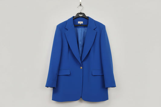 New House Of Bruar Blue Trousers Suit Set Large  / Extra Large Blazer Set