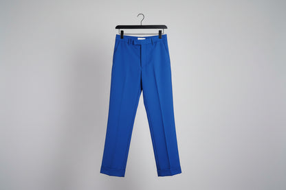 New House Of Bruar Blue Trousers Suit Set Large  / Extra Large Blazer Set