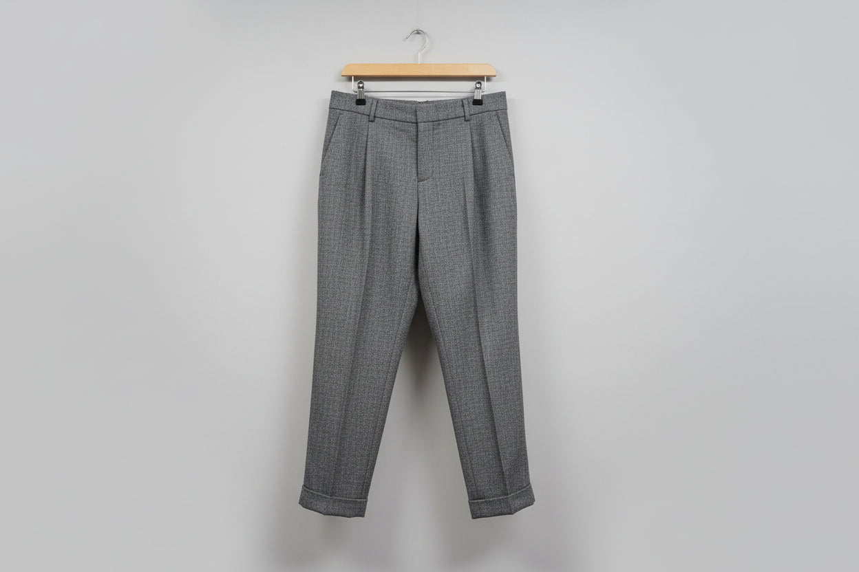 Max Mara Weekend Trouser Suit UK 14 EU 42 Grey Wool-Blend Blazer Jacket Co-Ord Set