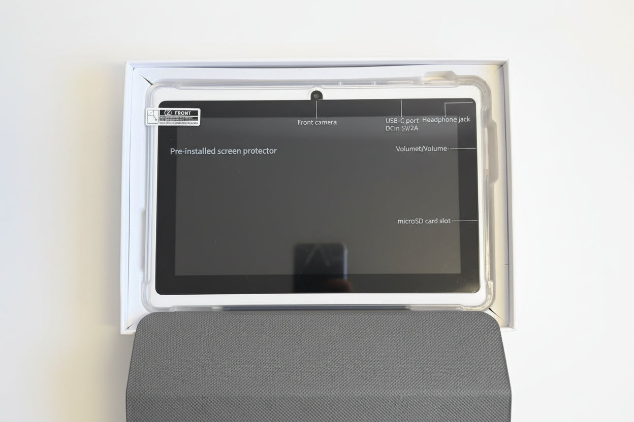 NEW 7" Android Children's Tablet FM GPS WIFI - Black