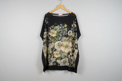 Ted Baker London size m floral chiffon top