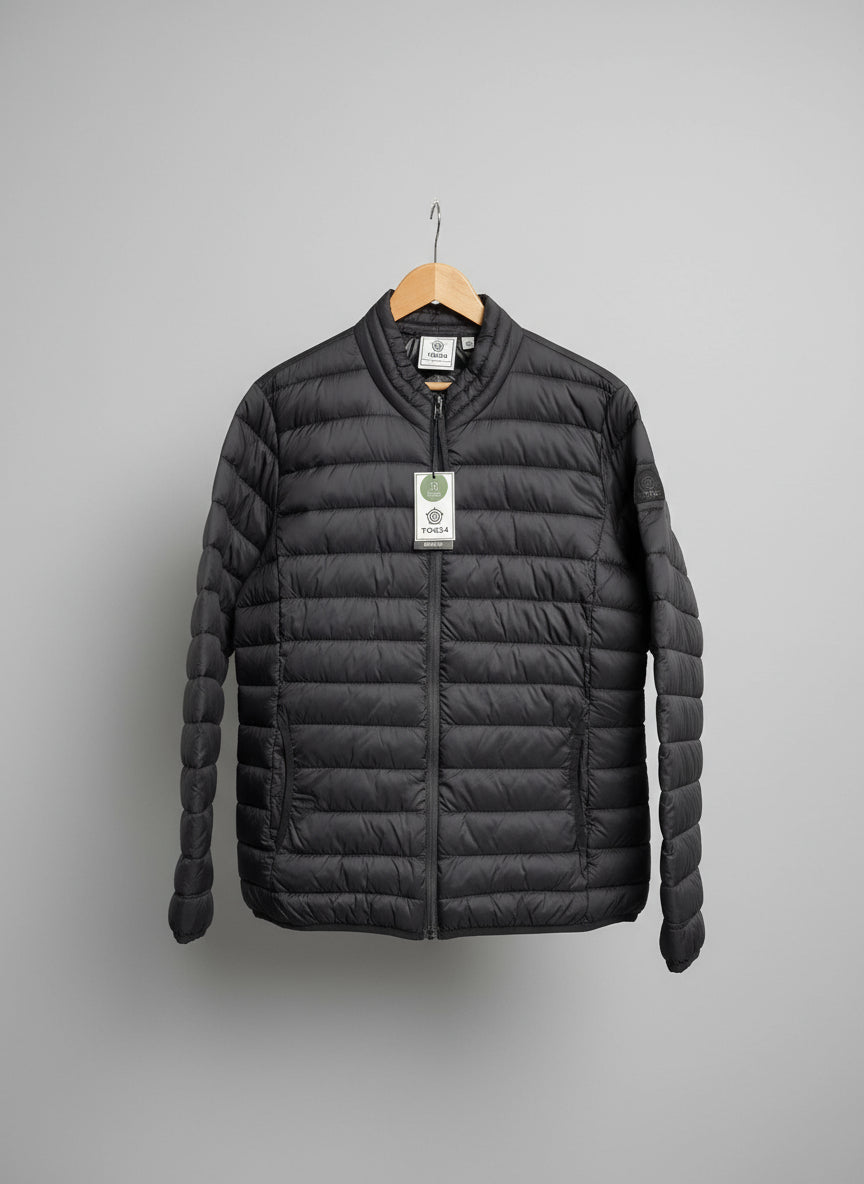 TOG24 Ladies black insulated puffer coat size 20