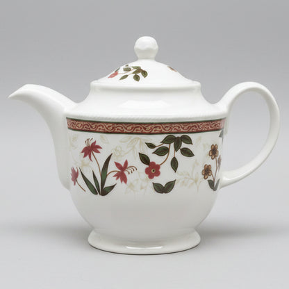 Churchill Assam Teapot - Milk Jug & Lidded Sugar Bowl - Good Used Condition