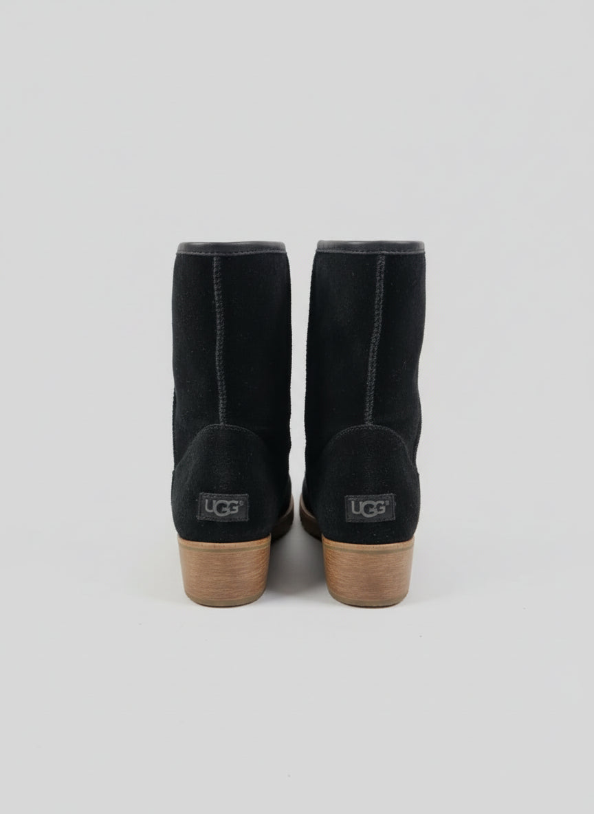 Ugg Cyrinda Black Suede Boots