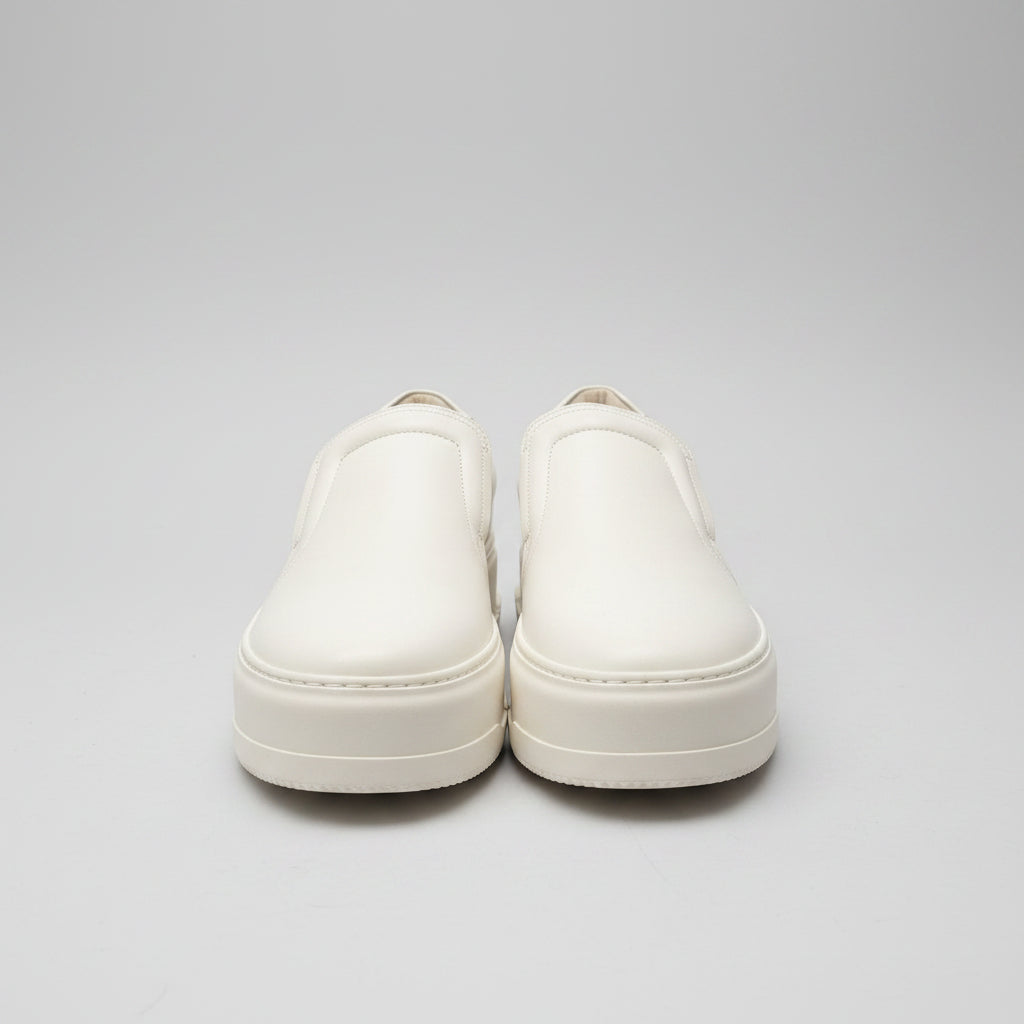 VAGABOND 'Judy' White Leather Slip-On Platform Flatform Trainers Sneakers - In Box - Great Used Condition