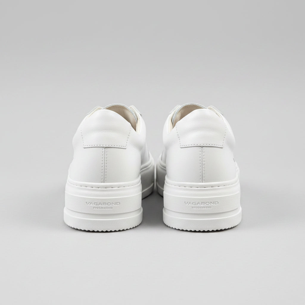 VAGABOND 'Judy' White Leather Slip-On Platform Flatform Trainers Sneakers - In Box - Great Used Condition