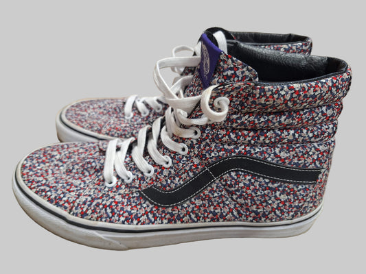 Vans Liberty Of London Art Fabrics Pepper Micro Floral Shoes Vault Size W 6.5
