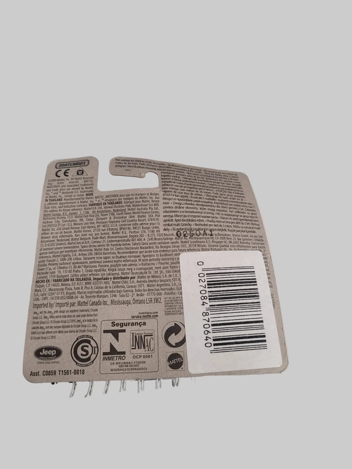 Matchbox Jeep Willys 61/75 Beige Open Top Truck