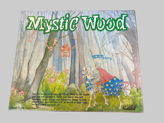 MYSTIC WOOD Board Game Terence Donnelly 1980 Gibsons Games